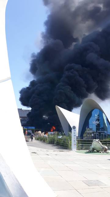 Incendio en Valencia hoy