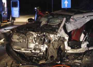 Un ‘kamikaze’ muere en un accidente múltiple con cinco heridos tras conducir 50 kilómetros a 200 Un ‘kamikaze’ muere en un accidente múltiple con cinco heridos tras conducir 50 kilómetros a 200