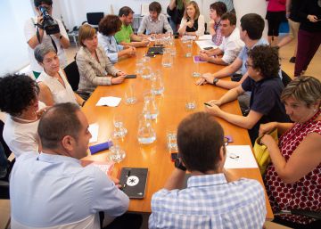 El PSOE, Geroa Bai y Podemos acuerdan el reparto de consejerías del Gobierno de Navarra
