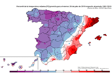 Paréntesis otoñal en la mitad norte en medio de un verano tórrido