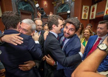 El presidente de Murcia inicia un nuevo mandato reivindicando financiación, agua e infraestructuras