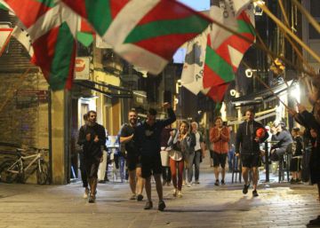 La izquierda ‘abertzale’ homenajea en Vitoria a un joven excarcelado