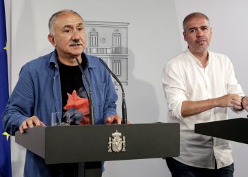 Los sindicatos piden a Podemos que se centre en un acuerdo programático con el PSOE