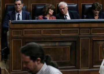 Iglesias se repliega y Sánchez se prodiga ante la investidura