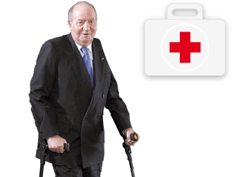 Las 16 intervenciones médicas del Rey Juan Carlos