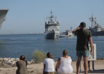 El buque ‘Audaz’ llega a las costas de Lampedusa