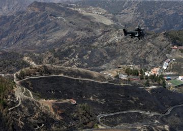 La Gran Canaria devorada por las llamas