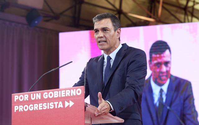 Sánchez insta a Podemos que “desbloquee” la investidura para que haya un Gobierno progresista