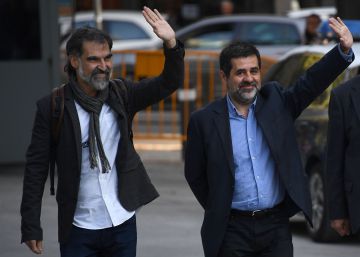 El Supremo señala a Cuixart y Sànchez como “decisivos” en la hoja de ruta del independentismo