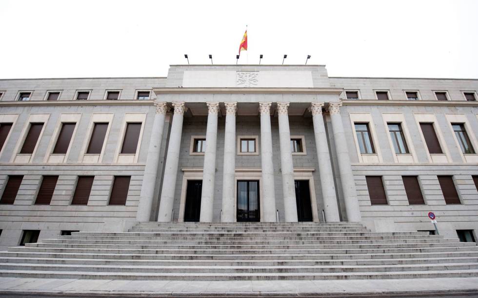 Fachada principal del CSIC en la calle Serrano de Madrid.