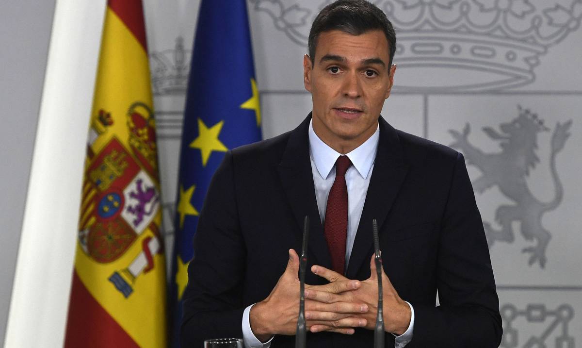 Sánchez tras la exhumación de Franco del Valle de los Caídos.