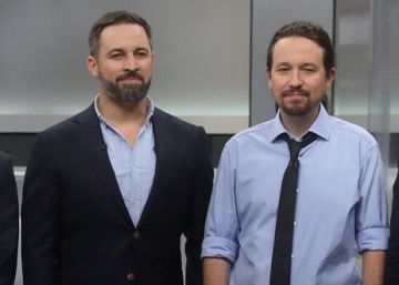 De azul en el debate de la marmota