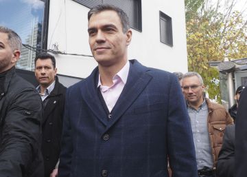 El presidente del gobierno en funciones, Pedro Sánchez en su visita a Valladolid el pasado martes.rn rn rn