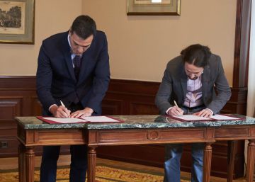 Así se cerró en una hora la coalición imposible entre PSOE y Podemos Así se cerró en una hora la coalición imposible entre PSOE y Podemos