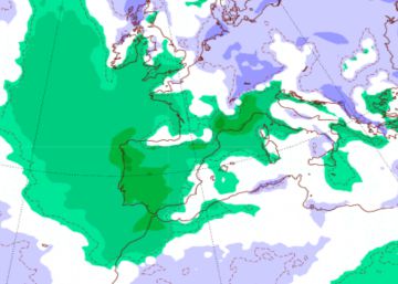 Los vientos ábregos traen al menos cinco días de mucha lluvia en la vertiente atlántica