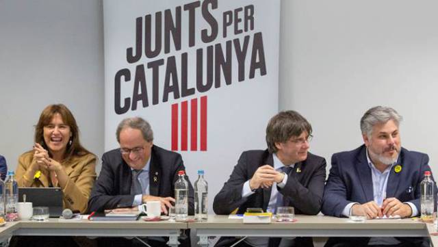 Puigdemont y Torra reúnen en Bruselas a la cúpula de Junts per Catalunya