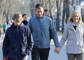 Urdangarin aprovecha su primer día de permiso penitenciario para ir a misa con la infanta Cristina