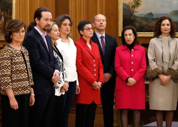 Las ministras destacan que el nuevo Ejecutivo será feminista