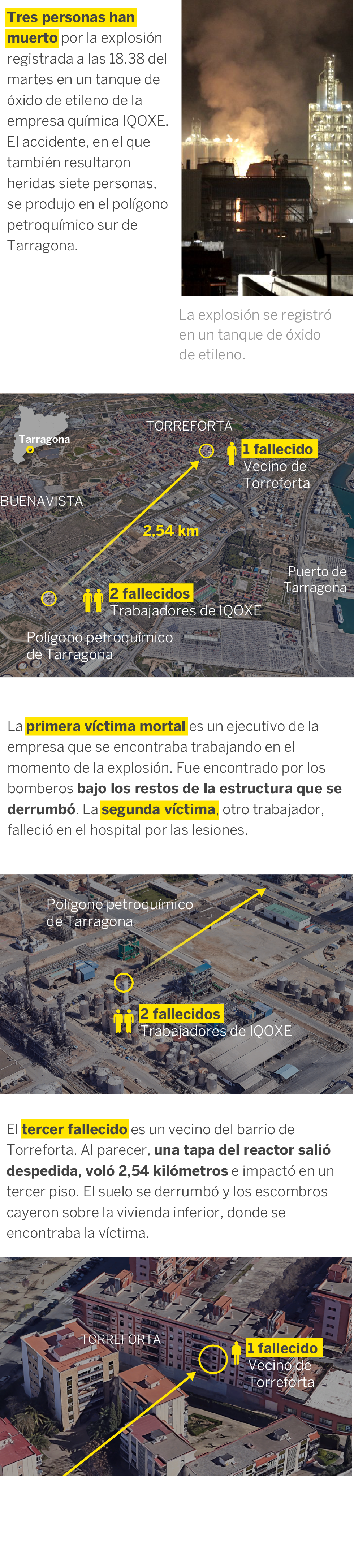 Explosion en Tarragona