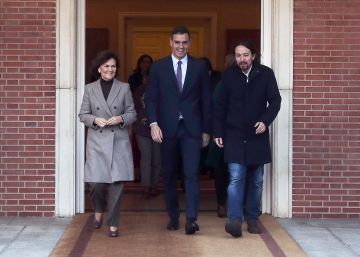 Sánchez e Iglesias blindan la unidad del Gobierno para resistir los ataques de la derecha
