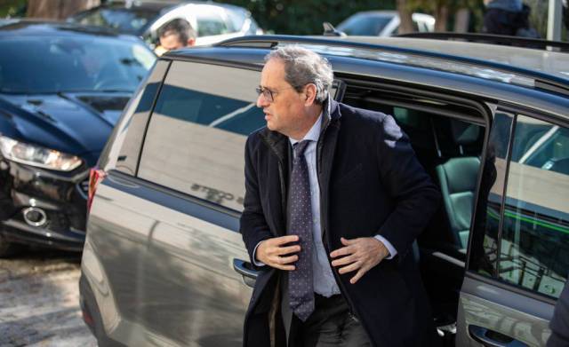 El Supremo deja a Torra sin escaño y el ‘president’ se niega a acatar la decisión