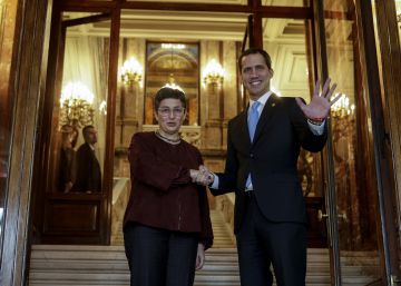 Exteriores recibe a Guaidó, pero da a la visita un perfil mínimo