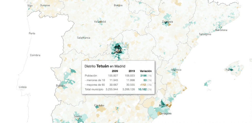 Consulta el mapa interactivo .