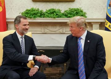 Trump invita a los Reyes a una visita de Estado a EE UU el 21 de abril Trump invita a los Reyes a una visita de Estado a EE UU el 21 de abril