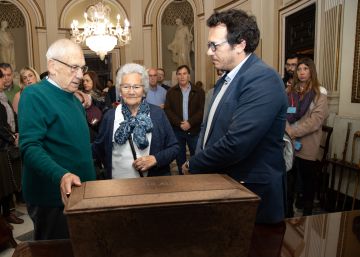 La familia López Quera recupera a su abuelo tras 84 años de silencio