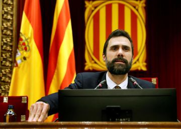 El Constitucional acusa a Torrent de “continuar el proceso secesionista”