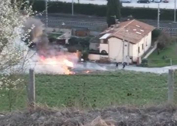 Un empresario navarro muere al estrellarse la avioneta que pilotaba en la localidad de Noáin