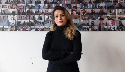 Zarifie en el centro de refugiados berlinés donde vive. Zarifie en el centro de refugiados berlinés donde vive.