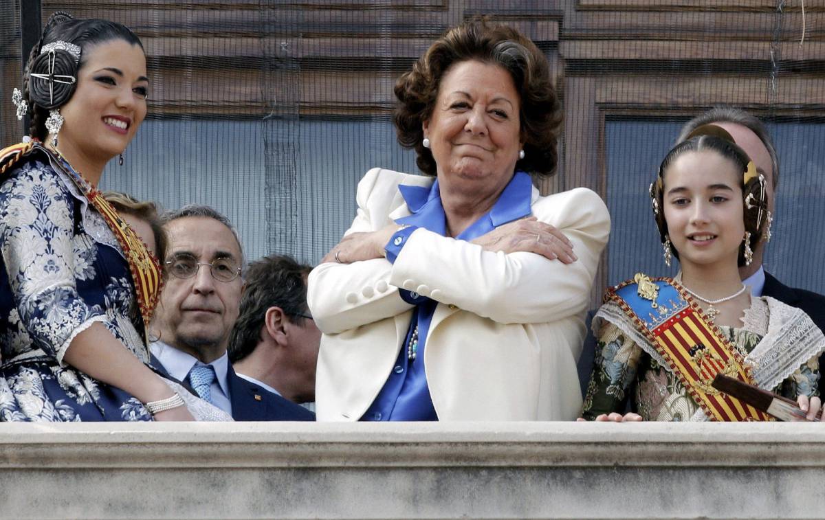 La exalcaldesa y senadora Rita Barberá.
