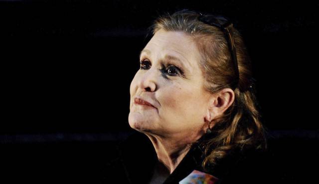 Carrie Fisher durante el evento de Supanova Pop Culture Expo. Carrie Fisher durante el evento de Supanova Pop Culture Expo.
