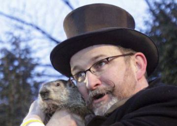 Así comenzó la marmota Phil a ‘predecir’ el tiempo Así comenzó la marmota Phil a ‘predecir’ el tiempo