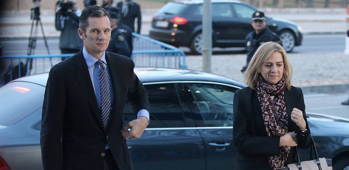 Urdangarin y la infanta Cristina, en Palma de Mallorca. Urdangarin y la infanta Cristina, en Palma de Mallorca.
