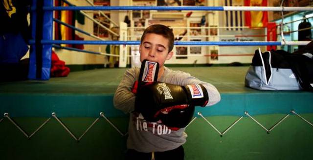 Boxeadores de 10 años