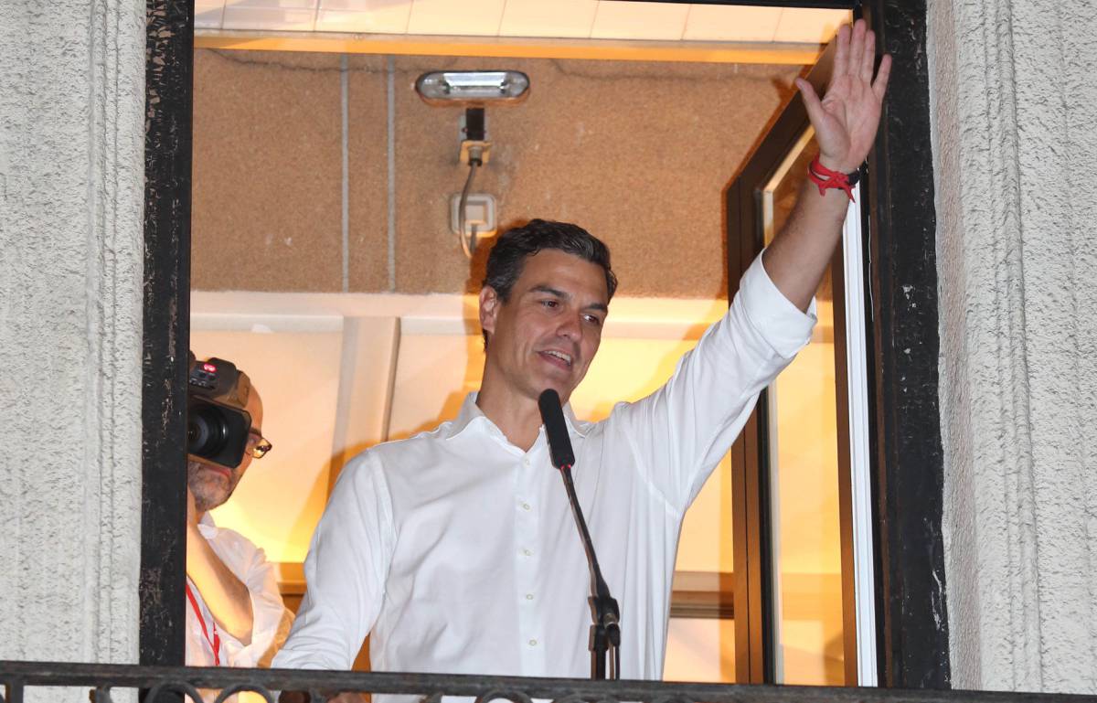Pedro Sánchez gana las primarias del PSOE con el 90% escrutado
