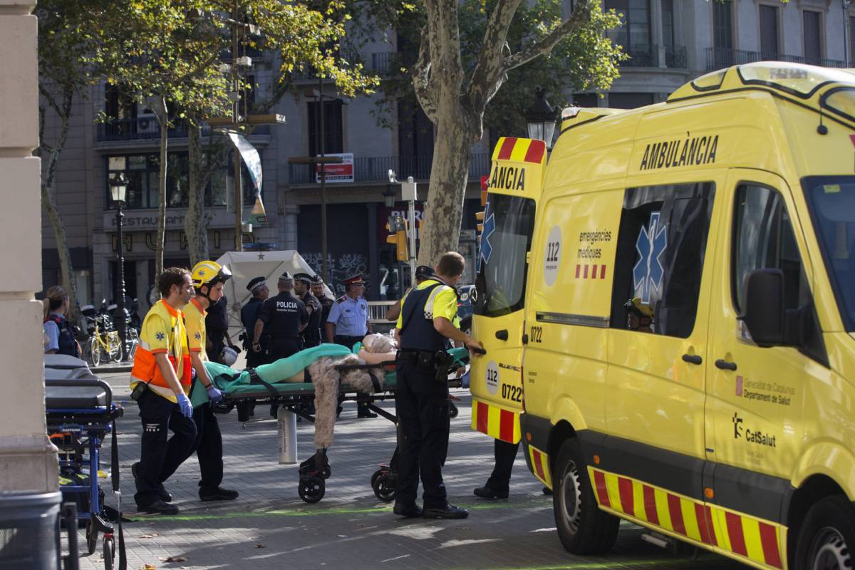Atentado en La Rambla de Barcelona
