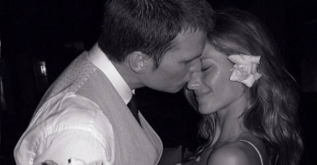 Tom Brady y Gisele Bündchen.