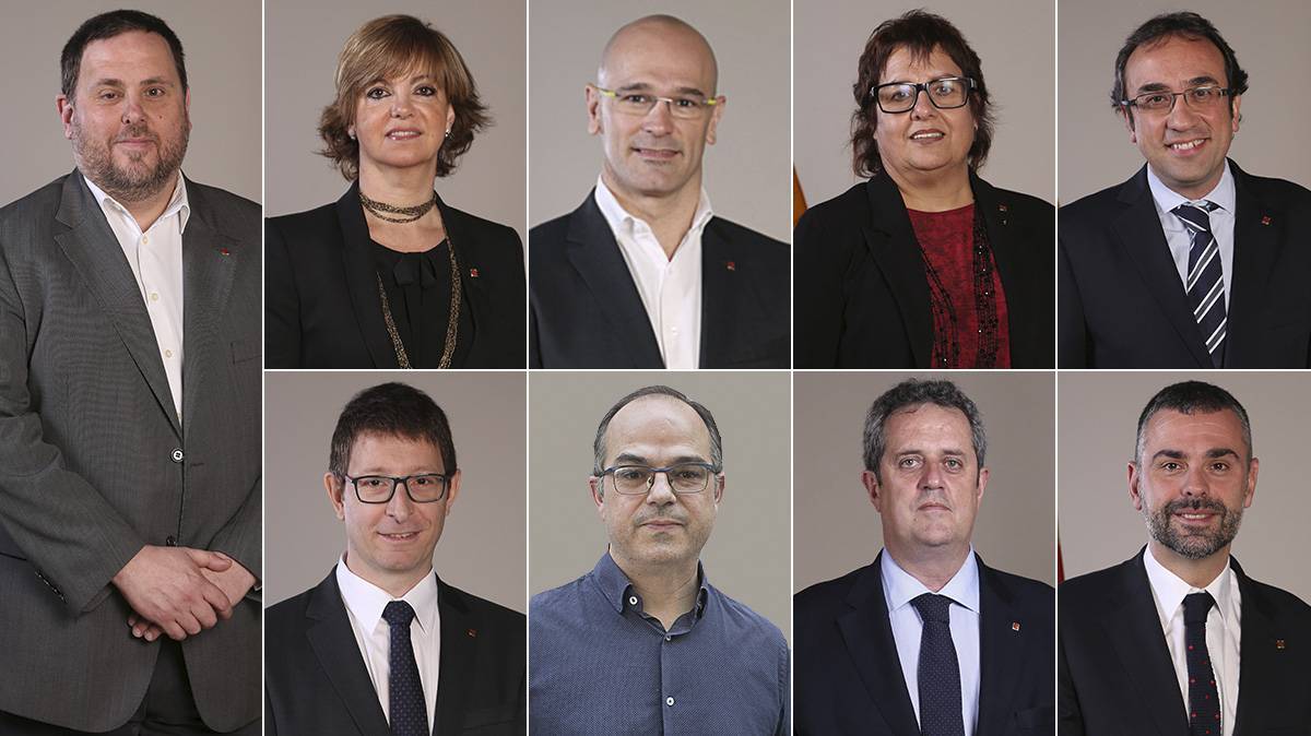 La juez manda a la cárcel sin fianza a Junqueras y a otros siete ‘exconsellers’ de la Generalitat