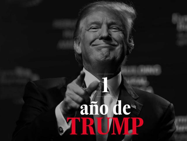 El primer año de gobierno de Donald Trump