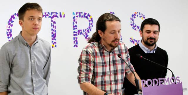 Iglesias anuncia una lista unitaria para la Comunidad de Madrid con Errejón y Espinar