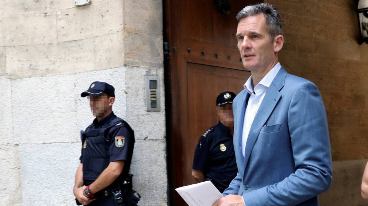 La Audiencia de Palma da cinco días a Urdangarin para entrar en prisión