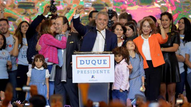 Iván Duque, presidente electo de Colombia: “Esa paz que añoramos tendrá correcciones”