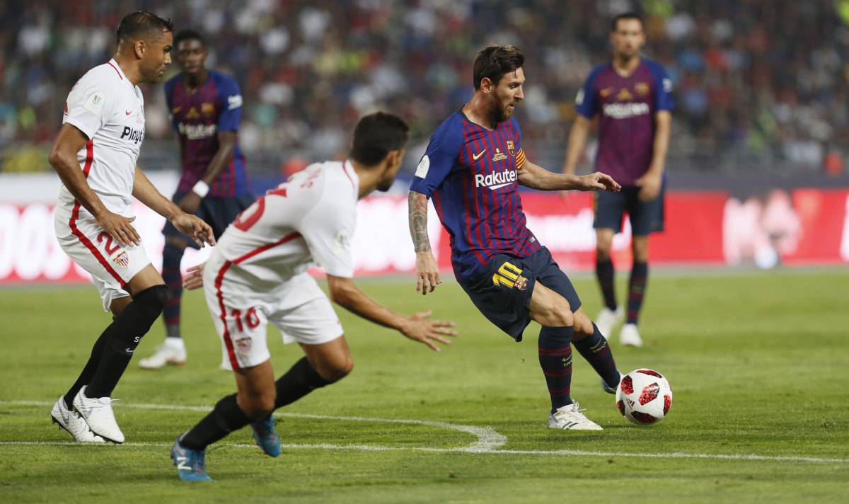 Dembelé y Ter Stegen le dan la Supercopa al Barcelona ante el Sevilla