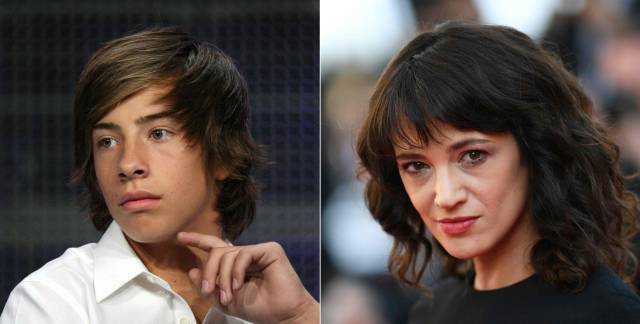 Asia Argento fue acusada de abuso sexual por un menor de edad