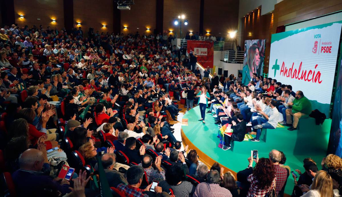 Así fue el cierre de campaña de las elecciones andaluzas
