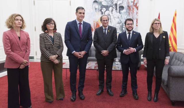 La reunión entre Sánchez y Torra de las 19.00, en directo | Últimas noticias sobre Cataluña