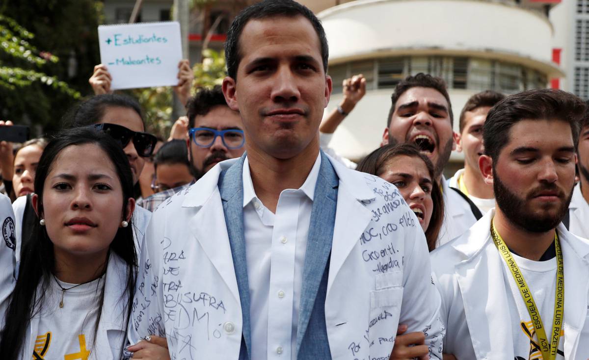 Juan Guaidó: “En Venezuela no hay riesgo de una guerra civil. El 90% de la población quiere cambio”